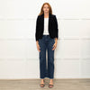 Cefinn Navy Blue Needlecord Blazer Jacket