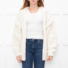 IRO Cream Cable Knit Open Cardigan