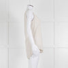 Eileen Fisher Cream Silk Vest Top