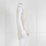Eileen Fisher Cream Silk Vest Top