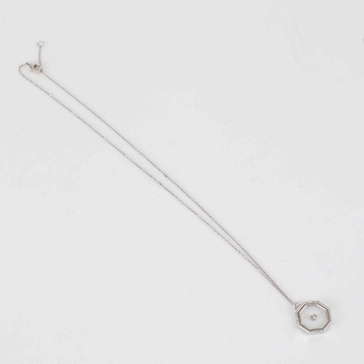 L ' Atelier Nawbar Limited Edition White Gold And Diamond Amulet Necklace