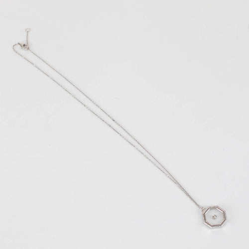 L ' Atelier Nawbar Limited Edition White Gold And Diamond Amulet Necklace