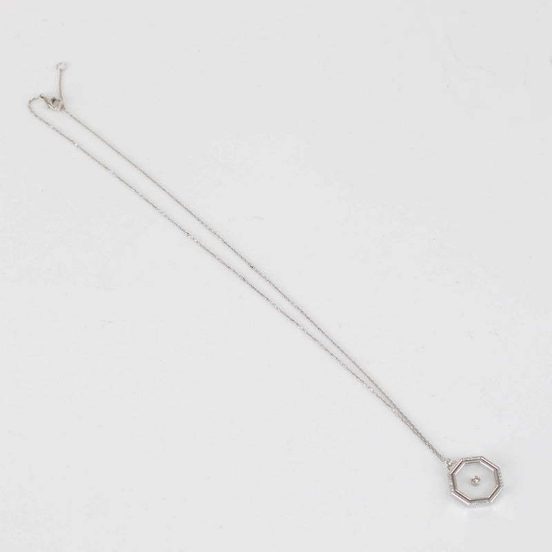L ' Atelier Nawbar Limited Edition White Gold And Diamond Amulet Necklace