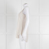 Eileen Fisher Cream Silk Vest Top