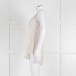 Eileen Fisher Cream Silk Vest Top