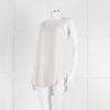 Eileen Fisher Cream Silk Vest Top