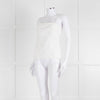 Frame White Cotton Sleeveless Low Back Top
