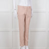 Joseph Peach Cotton Slim Leg Trousers