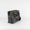 Chanel Black Caviar Leather Grand Shopping Tote Bag