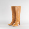 Reformation Gaelle Pale Tan Knee High Boots