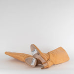Reformation Gaelle Pale Tan Knee High Boots
