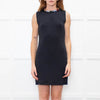 Alexander McQueen Black Dress With Multicolour Swarovski Stone Neck