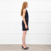 Alexander McQueen Black Dress With Multicolour Swarovski Stone Neck