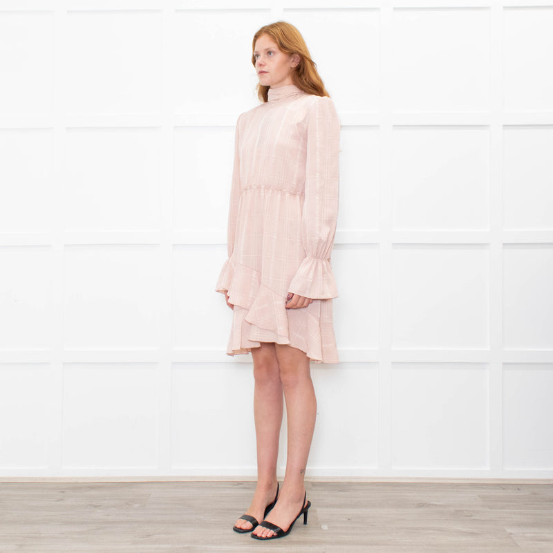 See by Chloe Smoky Pink Frilled Dress