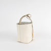 NEOUS Small Bucket Bag In Cream Leather