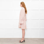 See by Chloe Smoky Pink Frilled Dress