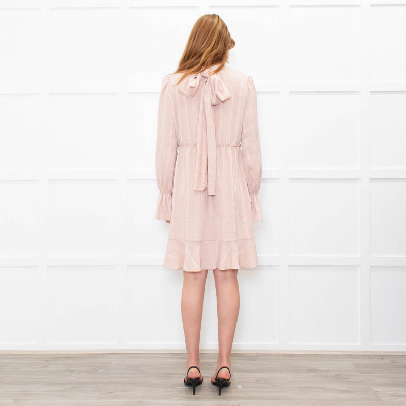 See by Chloe Smoky Pink Frilled Dress