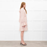 See by Chloe Smoky Pink Frilled Dress