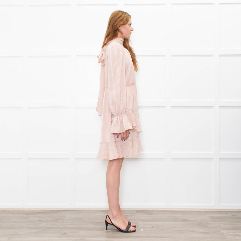See by Chloe Smoky Pink Frilled Dress