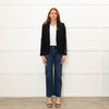 Zadig & Voltaire Black Diamanté Shooting Stars Blazer