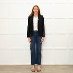 Zadig & Voltaire Black Diamanté Shooting Stars Blazer