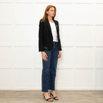 Zadig & Voltaire Black Diamanté Shooting Stars Blazer