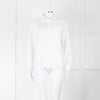 A.P.C  White Cotton Front Pocket Shirt
