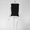 Escada Beaded Sleveless Back Top