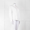 A.P.C  White Cotton Front Pocket Shirt