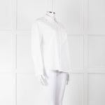 A.P.C  White Cotton Front Pocket Shirt