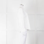 A.P.C  White Cotton Front Pocket Shirt