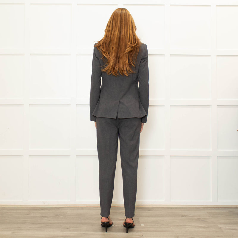Stefanel  Grey Slim Leg Trousers