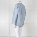 Maison Sarah Lavoine Blue Black Striped Shirt