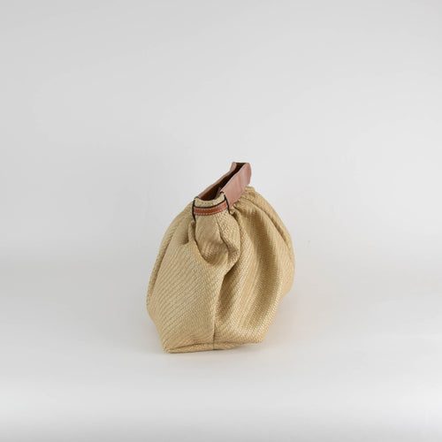 Isabel Marant Luz Raffia Effect Clutch