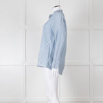 Maison Sarah Lavoine Blue Black Striped Shirt