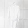 A.P.C  White Cotton Front Pocket Shirt