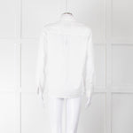 A.P.C  White Cotton Front Pocket Shirt