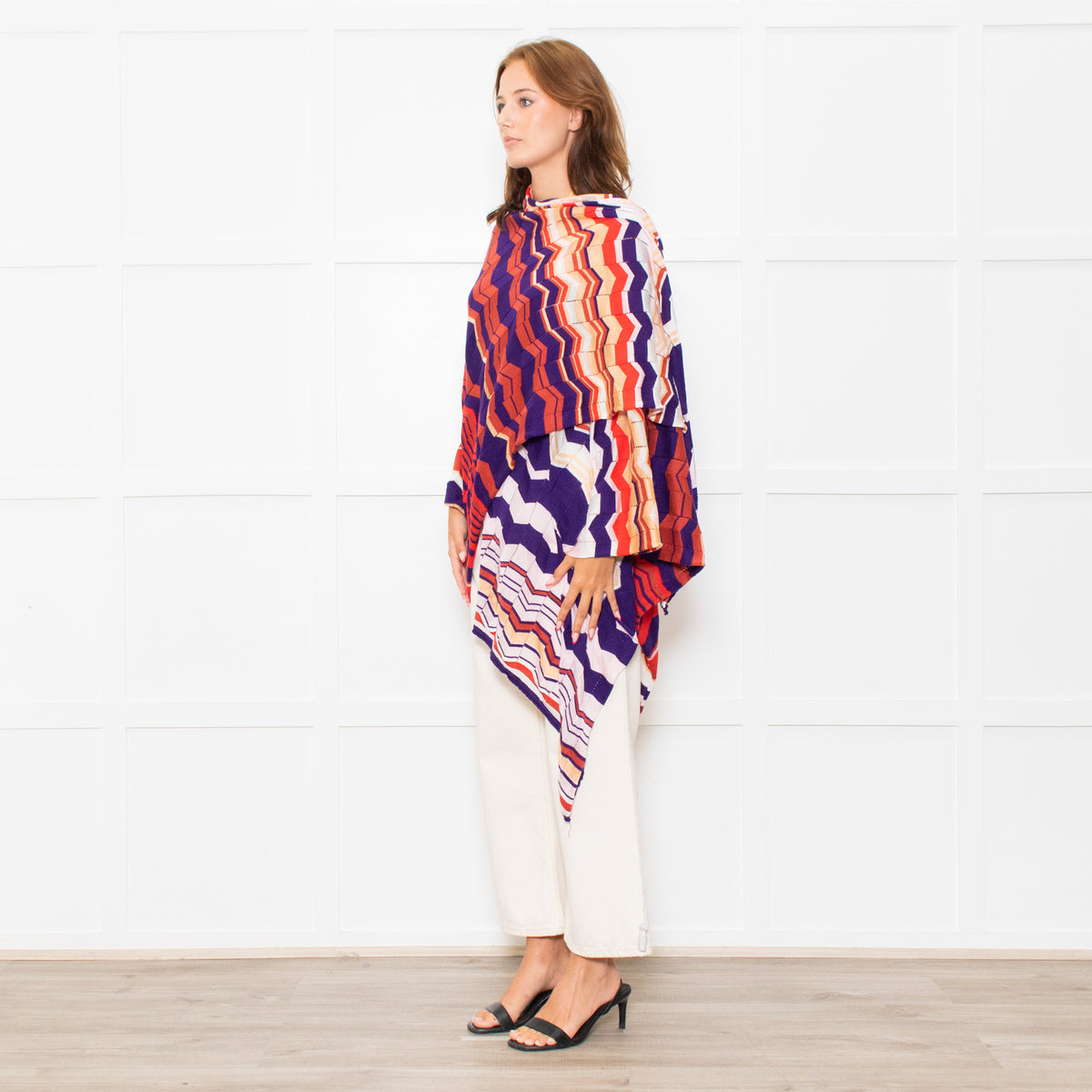 Missoni Orange Purple Cape