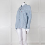 Maison Sarah Lavoine Blue Black Striped Shirt