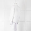 A.P.C  White Cotton Front Pocket Shirt