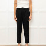 Nili Lotan Black White Striped Cigarette Pant