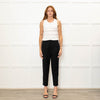 Nili Lotan Black White Striped Cigarette Pant