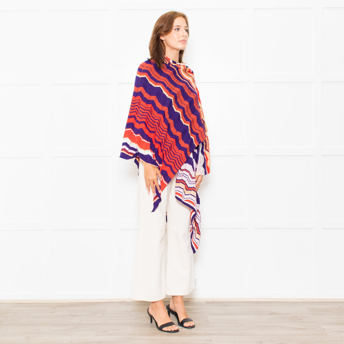 Missoni Orange Purple Cape