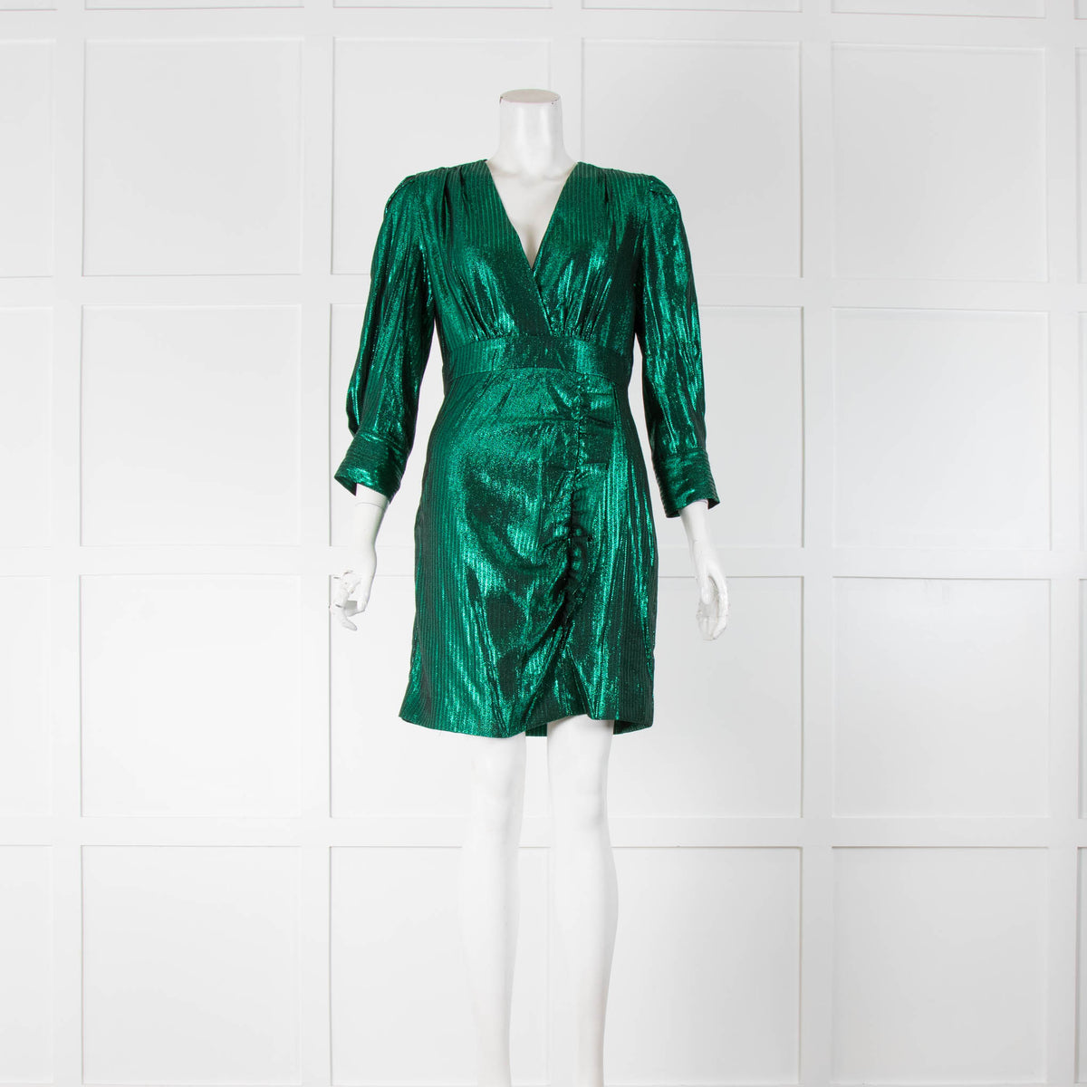 Maje Green Metallic Dress Phoenix Style Maje Green Metallic Dress Phoenix Style
