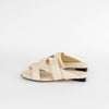 Bottega Veneta Vienna Cream Calf Band Sandal
