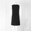 Me+Em Black Jersey Pocket Detail Sleeveless Shift Dress