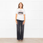 Markus Lupfer White Lip Print  T-Shirt