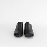 Philip Lim Black Open Block Heel Mules