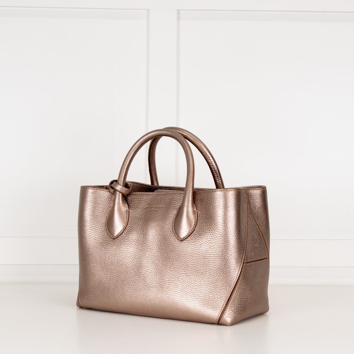 Aspinal of London Bronze Midi London Tote Bag
