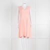 Boss Hugo Boss Peach V-Neck Sleeveless Dress